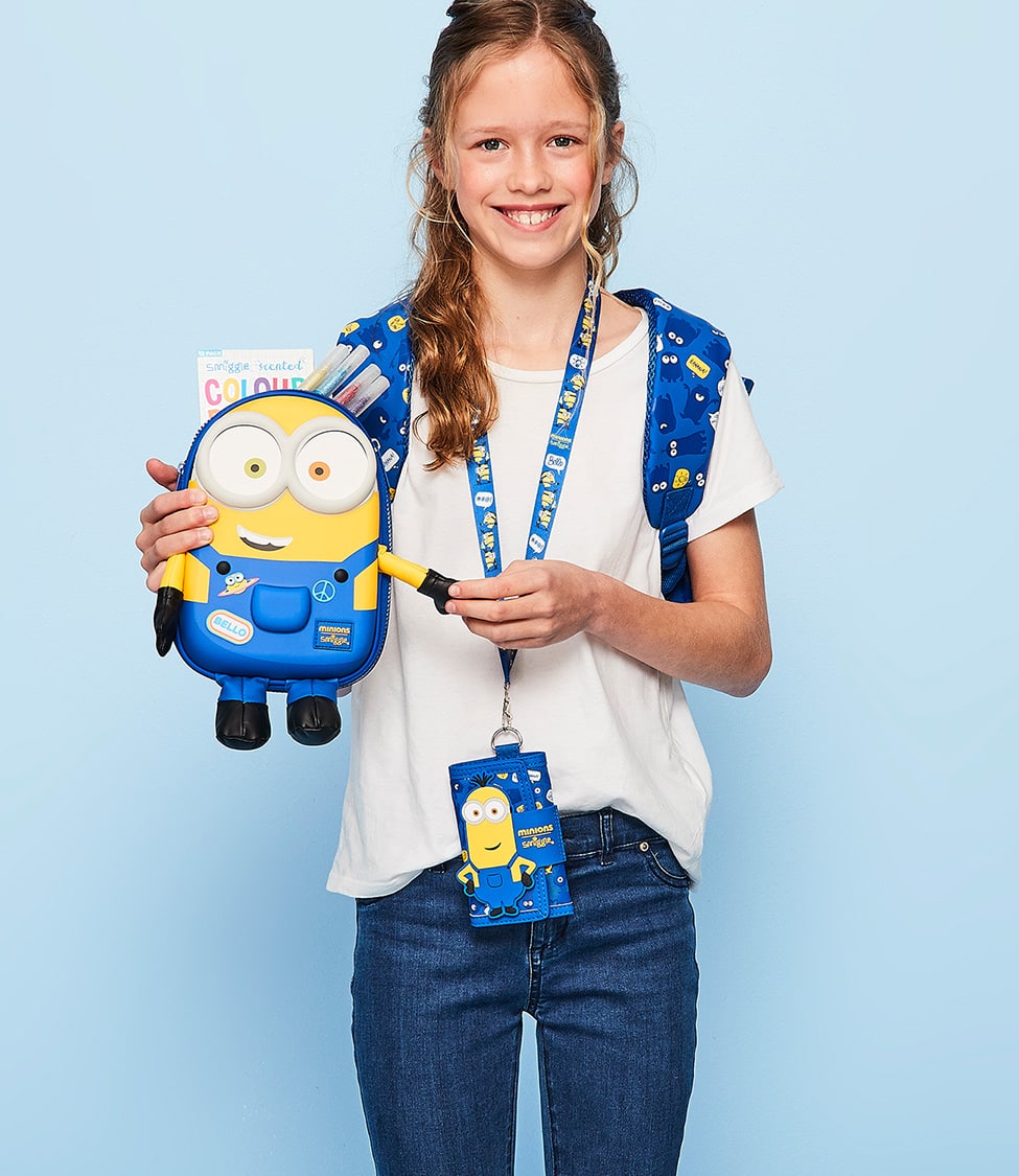 Smiggle - Minions Junior Character Backpack