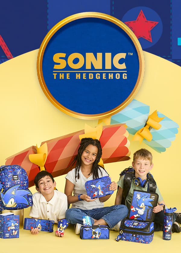 Sonic The Hedgehog Travel Pillow - Smiggle Online