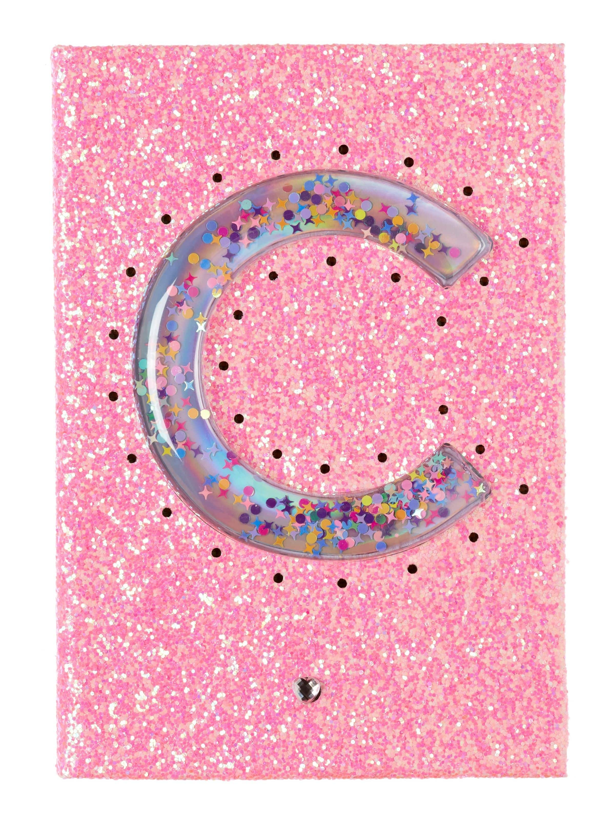 Light Up Glitter Alphabet A5 Notebook