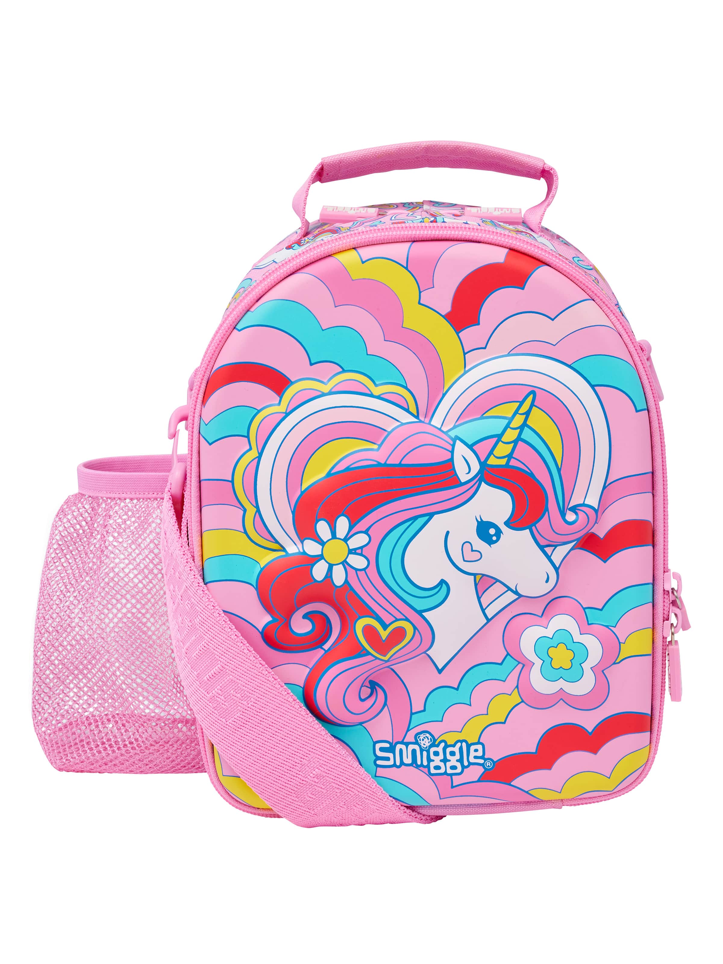Buy IvyH Kids Lunch Bag with Bottle Holder, Children Lunch Box with 3  Compartments, Unicorn Girls Insulated Lunchbox Bag Tote for School Travel  Snacks Carrier, Pink Online at Low Prices in India -