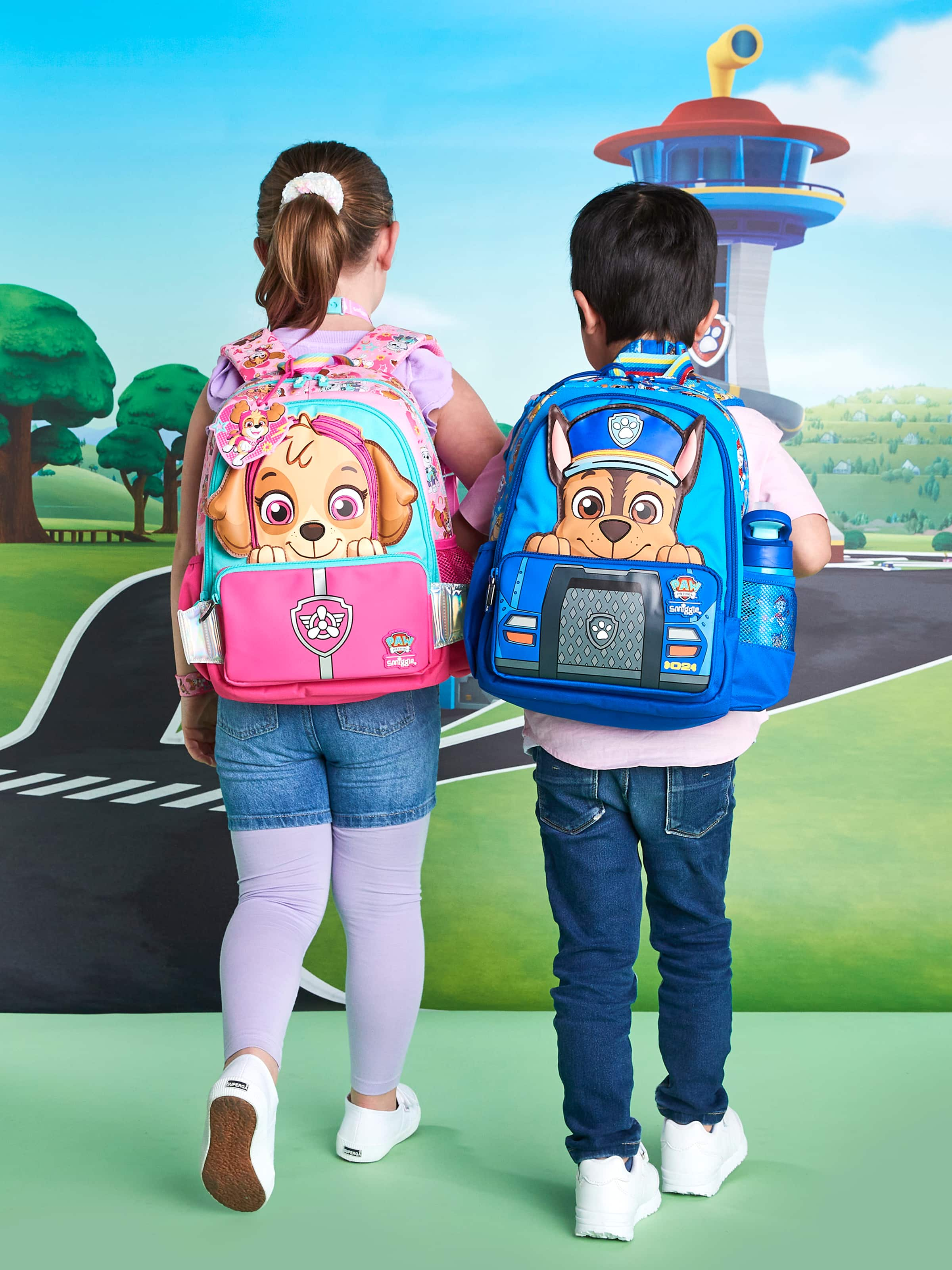 Pink paw patrol backpack hotsell