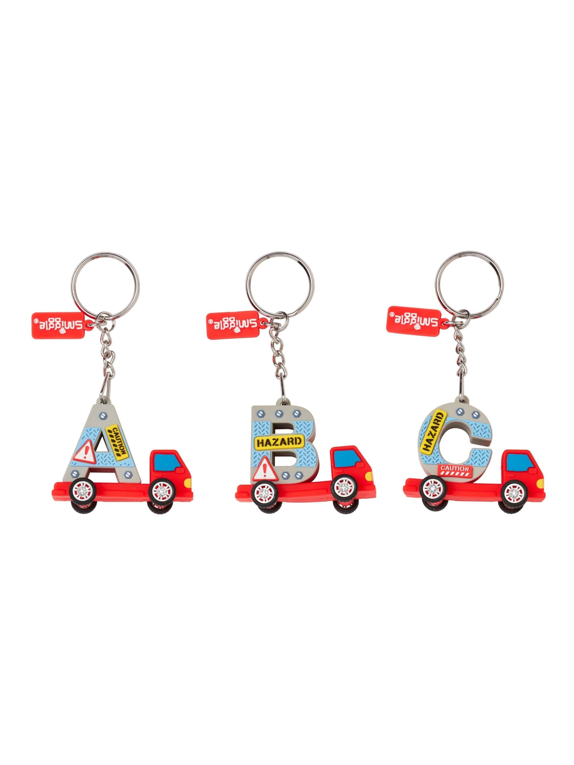 Initial hot sale keyrings smiggle