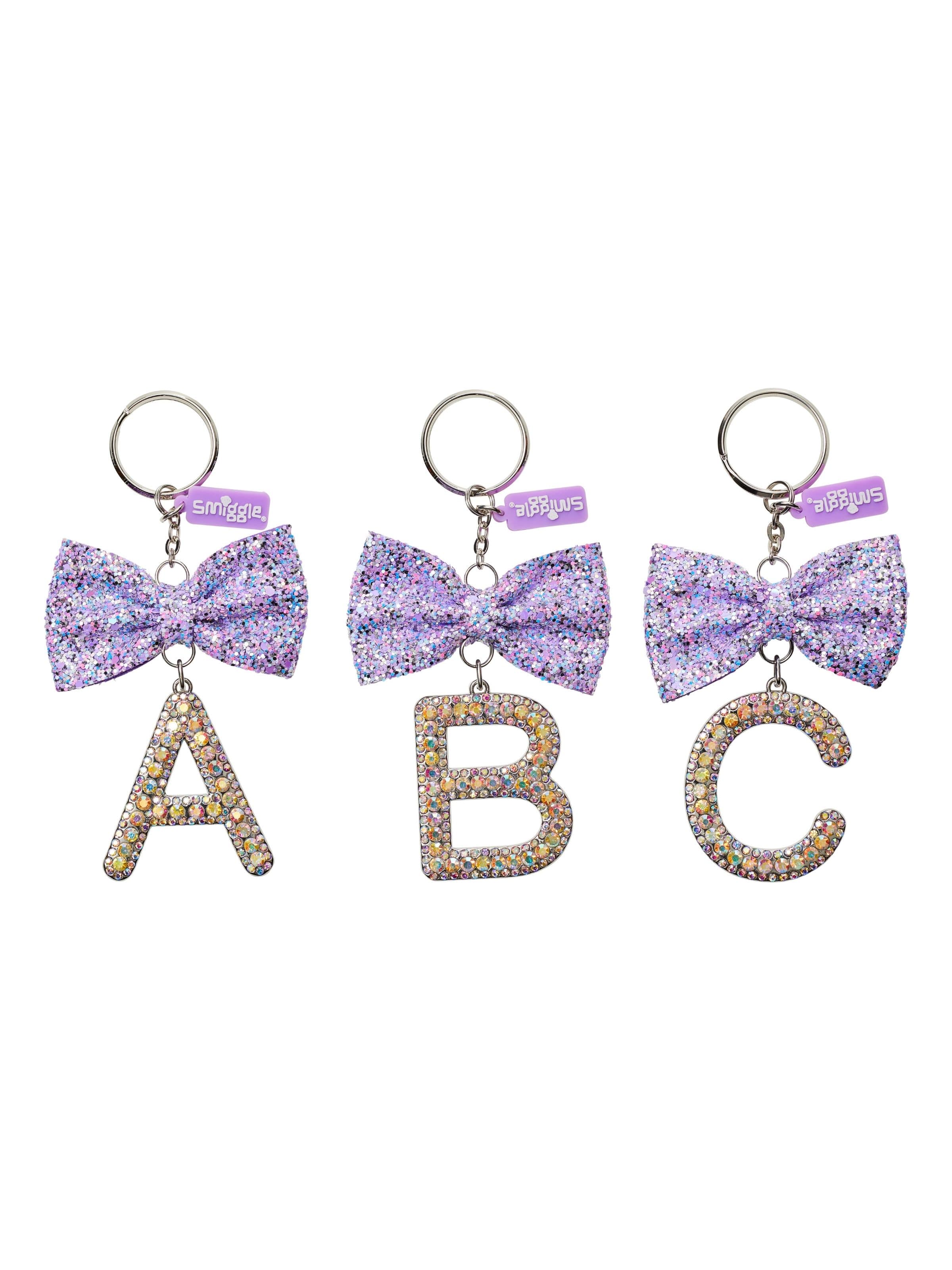 Gem & Bow Alphabet Keyring - Smiggle Online