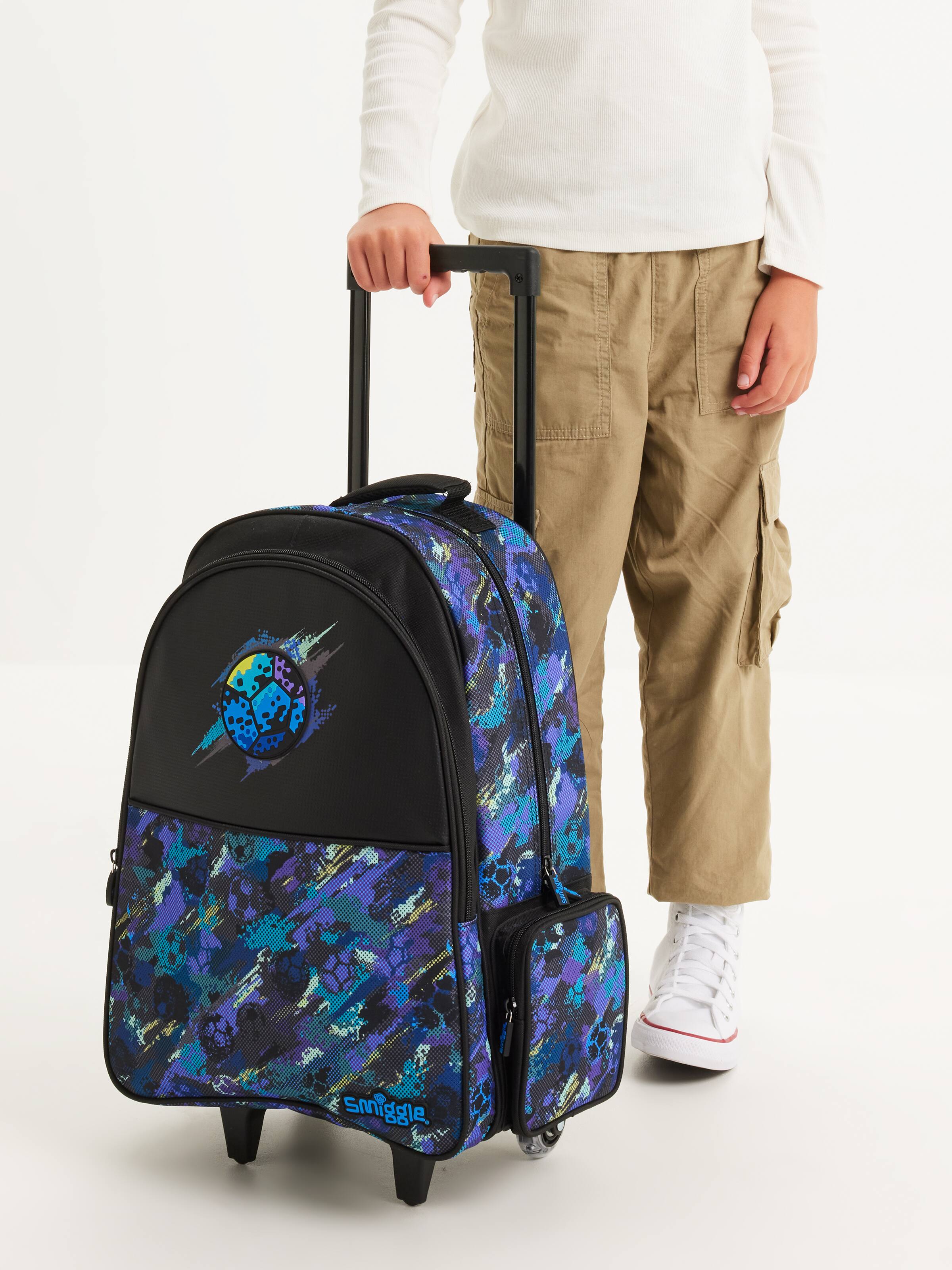 Trailblazer Trolley Backpack With Light Up Wheels