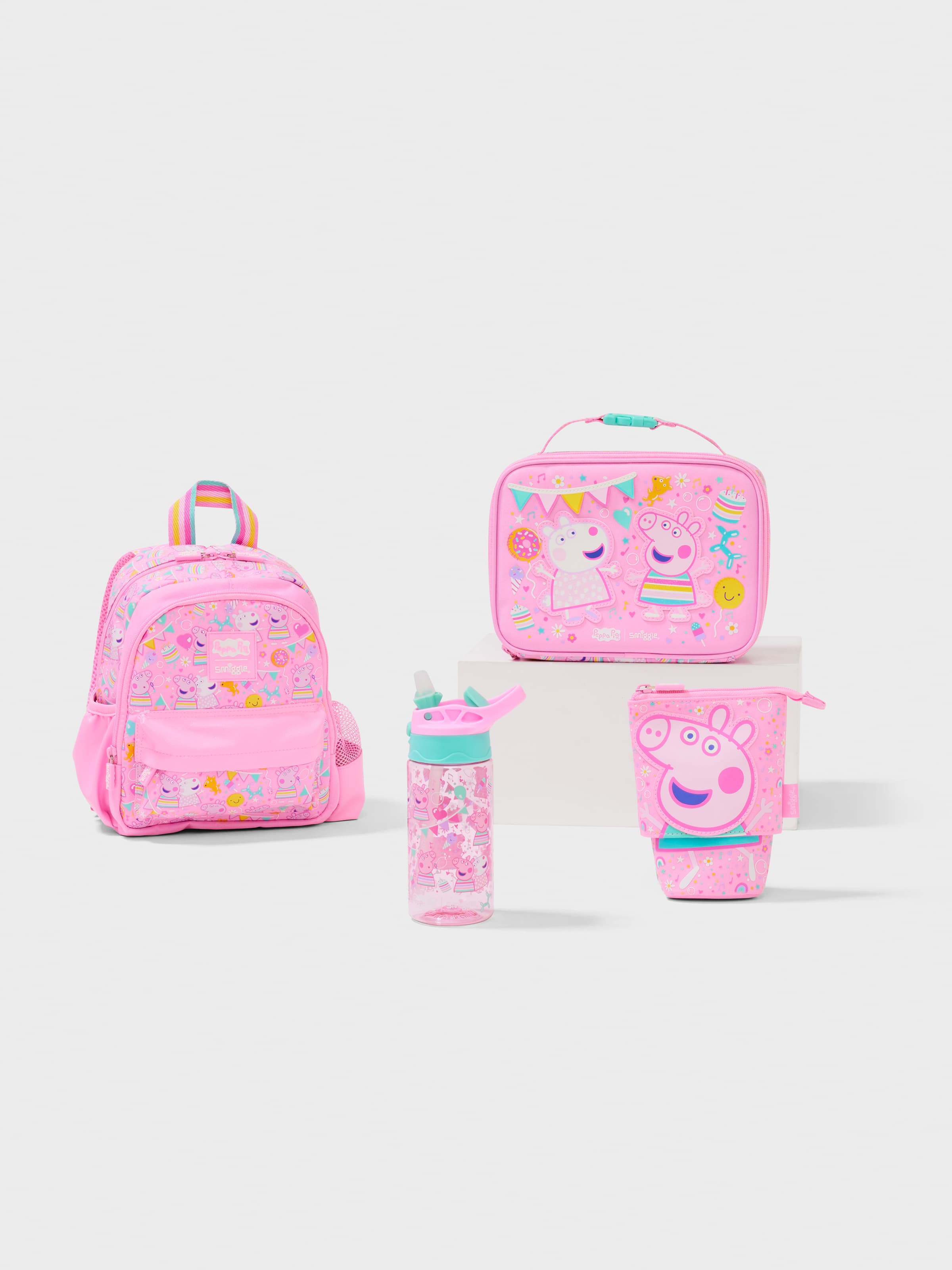 Pink smiggle backpack online