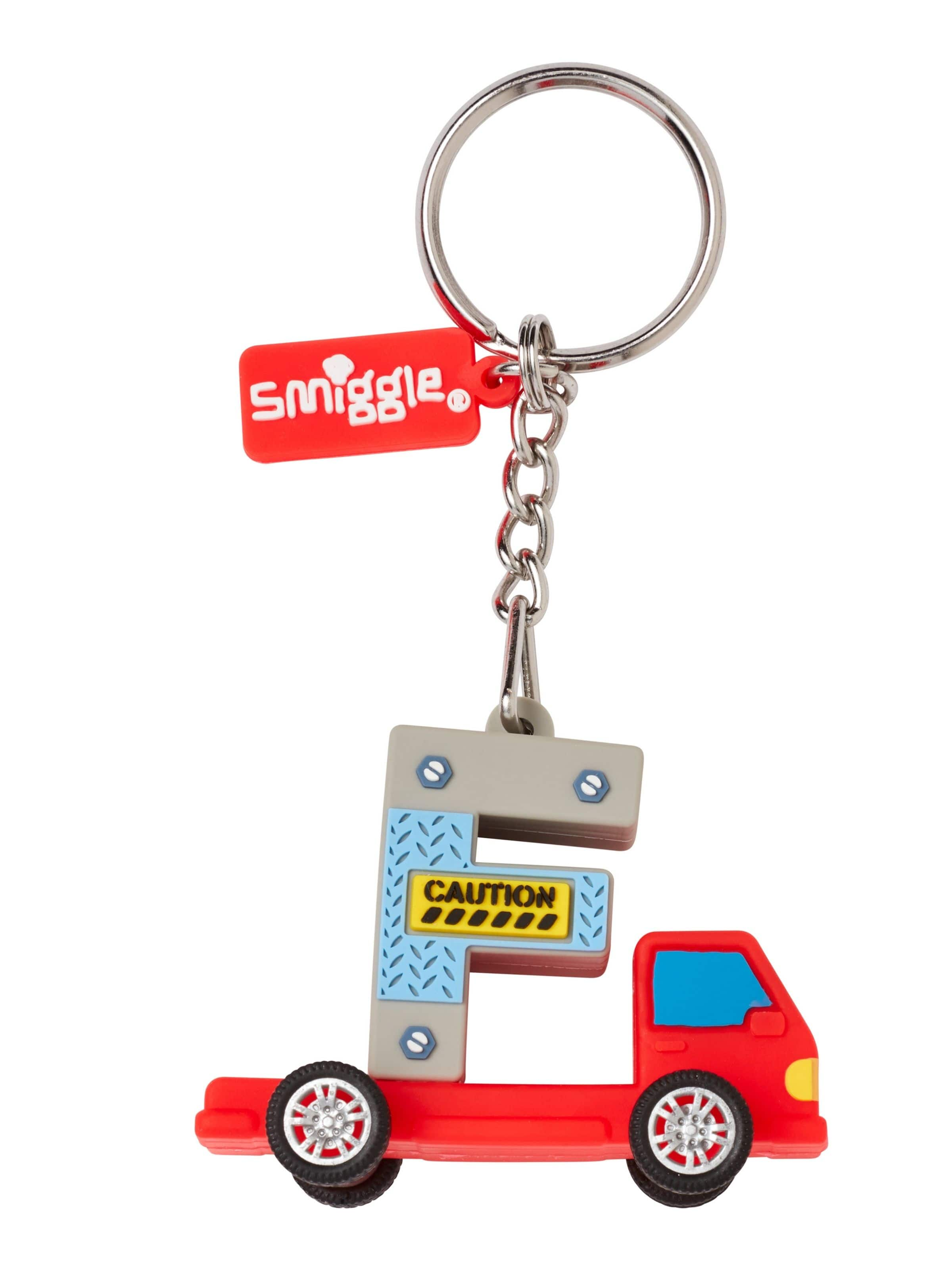 Smiggle 2025 letter keychain