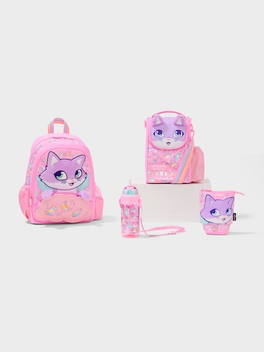 Happy Tales 4 Piece Character Backpack Bundle                                                                                   