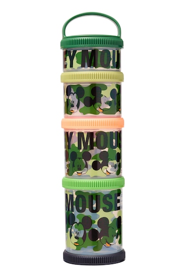 Mickey Mouse Snack & Stack Containers X4                                                                                        