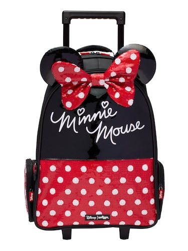 Minnie mouse backpack with wheels on sale