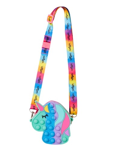 Popem Popit Poppies Unicorn Purse With Strap                                                                                    