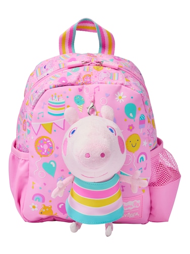 Peppa Pig Teeny Tiny Backpack With Detachable Plush Toy                                                                         