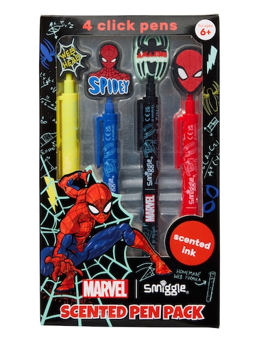 Spider-Man Pen Pack X 4                                                                                                         